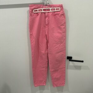 Zara pink jeans